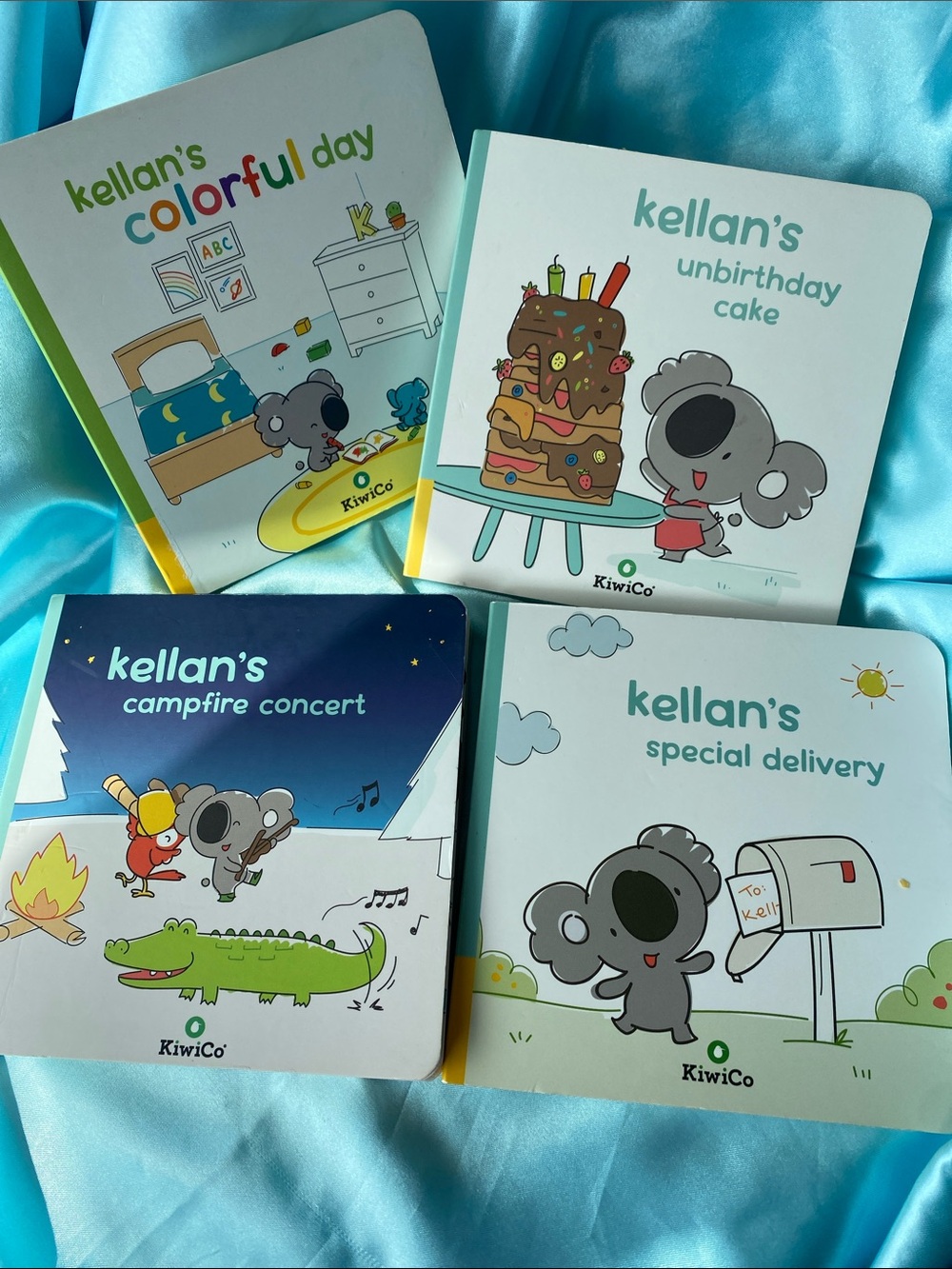 Kiwico Kellan's Koala Board Book Bundle Set